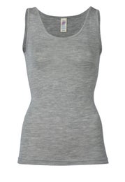 Merinovilla-silkkitoppi musta tai harmaa